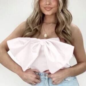 Blue Blush – Be Mine Top – White – S